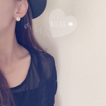 シンプル✳︎一粒パール✳︎12㎜✳︎nicoa