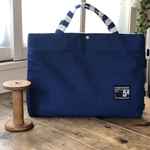 ［new open］【現品のみ】シンプルレッスンバック ブックバック／ブルー即納