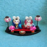 灯りをつけましょ。ぼんぼりに♪　ひな祭り