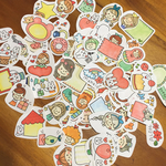 B♡手描き フレークシール