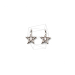 PDT-2382-R【2個入り】CZスターペンダント,CZ Mini Star Pendant /  7mm x 9mm