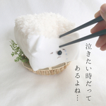 おおきな  お豆腐ねこさん（泣）。