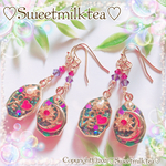 キラキラお月様ピアス(イヤリング)