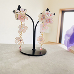 桜のゆらゆらイヤリング/ピアス