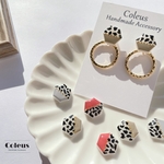 牛柄ピアス/イヤリング