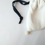 アンティークリネンのきんちゃくセット