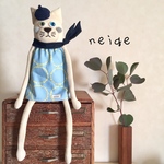 ★neige ❺つんネコちゃん   ソックアニマル ぬいぐるみ プレゼントに