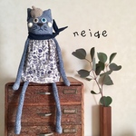 ★neige ❻つんネコちゃん   ソックアニマル ぬいぐるみ プレゼントに