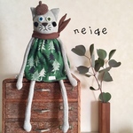 ★neige ❾つんネコちゃん   ソックアニマル ぬいぐるみ プレゼントに