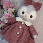 ステラルー(Sサイズ）コスチューム＊コートドレス＊冬コート＊くすみピンク