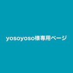 yosoyoso様専用ページ