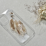 brown×shell ニュアンスiPhoneケース iPhone12mini【❷】
