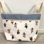 🧸ショッピングベア抱っこ紐ポーチ　便利バック エルゴ　デコレクションズ　ハンドメイド　くま　外出