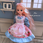 スイートバレンタインワンピ②リカちゃん♡ブライス服