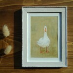 sale！シンプルで小さな絵＊アヒル＊原画