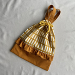 体操服袋女の子北欧風格子柄