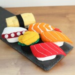 フェルトのお寿司★お寿司６貫★おままごと★知育食育にもおすすめ！