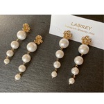 new♥︎stone flower【ピアス】