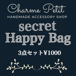 3点セット＊Happy Bag/ピアスorイヤリング