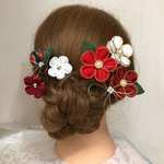 つまみ細工髪飾り⑨