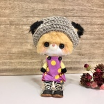 ニット帽のきつねちゃん♪