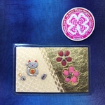 招きの桜 純金蒔絵の 招き猫 金運アップ 開運 純金箔 1000万円の帯封 白蛇 お守り パワーストーン 猫 財布