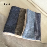 20090223様 オーダー品 2wayボタンのネックウォーマー