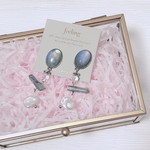 ♥ silver stone pearl ♥
