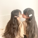 お花もようのおめかしヘアクリップ⋈キッズ/ベビー　ヘアピン
