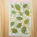 押し花ミモザ蕾