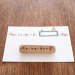つながる小さなハートたちのラインはんこ