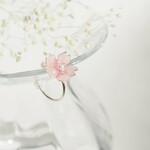 桜一輪のイヤーカフ（片耳）
