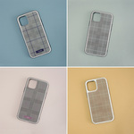 グレンチェック フルカバー強化ガラスケース [iPhoneケース] iPhone12/12Pro/12mini/11/11Pro/12ProMax