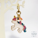 ユニコーンのキーホルダー