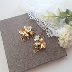アンティークリリー　ピアス（イヤリング）