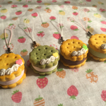 クッキーサンドアイスのストラップ