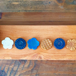 陶土のはなまる箸置き