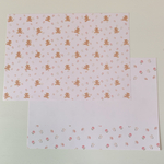 flower bear デザインペーパー
