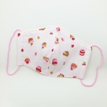 立体マスク M（スイーツ＆フルーツ：ピンク）