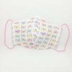 立体マスク M（ちょうちょリボン：ホワイト）