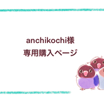 ●anchikochi様 購入ページ●