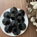 8pcs Handmade* 資材 B20-220 opaque flower beads