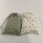 お着替えポーチ　人気柄　オリーブ𓈒𓏸𓐍