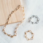 チェーンブレスレット ゴールド ＊アレルギー対応