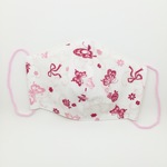 立体マスク M（バタフライリボン：ピンク）