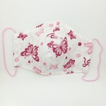 立体マスク L（バタフライリボン：ピンク）