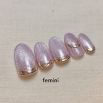 パープルピンク×マグネットジェルネイル♡ネイルチップ オーダーネイルチップ 春ネイル 夏ネイル 秋ネイル 冬ネイル 量産型 ゆめかわいい ピンクハートビジュー ガーリーネイル クマネイル 