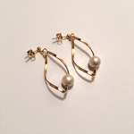 再販 コットンパール twist ピアス