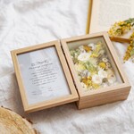 結婚証明書 フラワーボックス ④ 【さわやかイエロー】