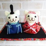 ☆GUARIGIONE@水引 様　オーダー品☆～猫びな☆2021